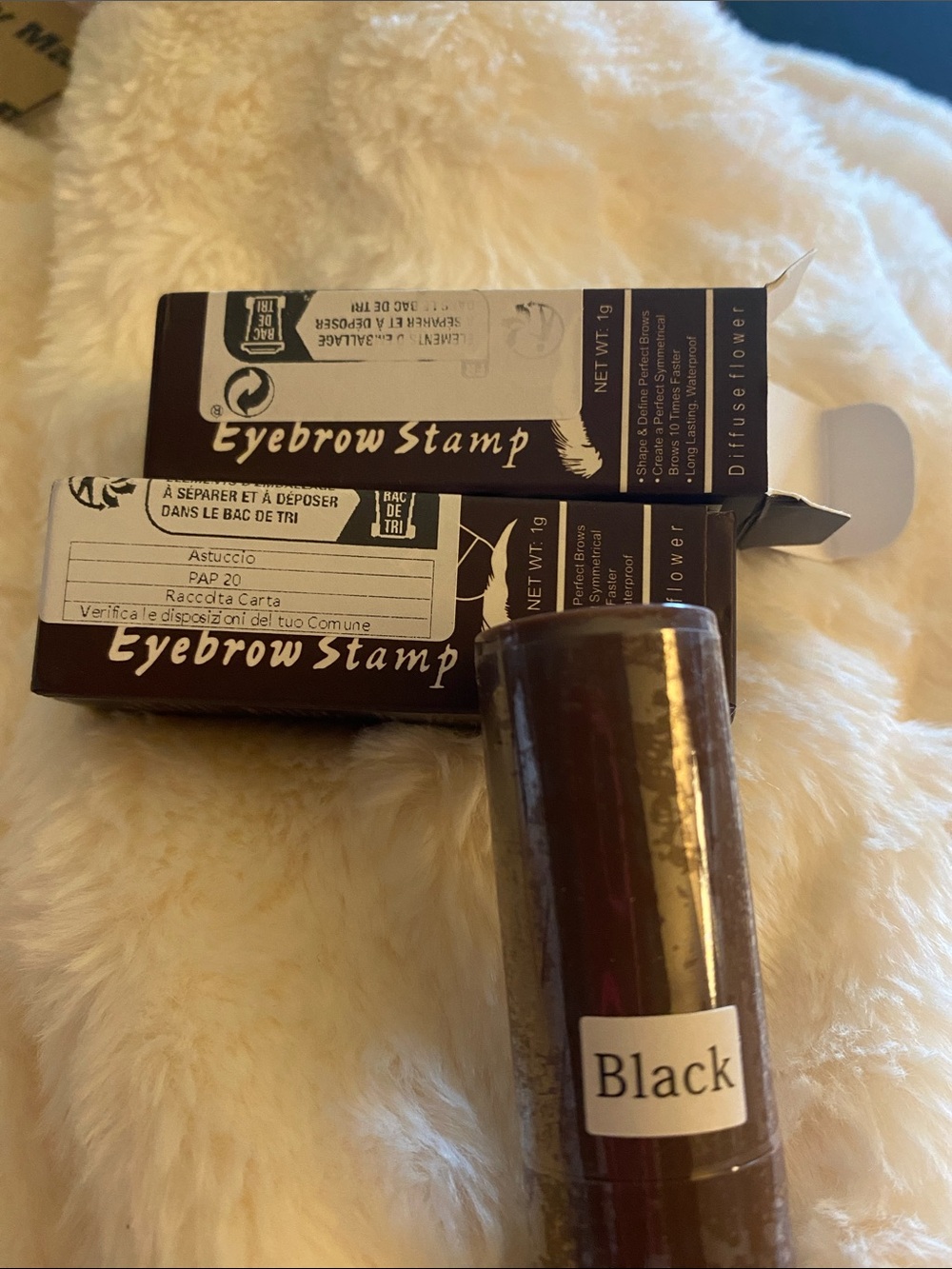 Eyebrow Stamp Stick - Black